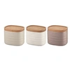Image de Tierra Set 3 Pots S