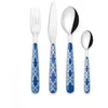 Image de Guzzini - FUSION Set de 24 Couverts - Bleu Méditerranée - 28195076 en occasion ou reconditionné