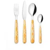Image de Guzzini - FUSION Set de 24 Couverts - Jaune Ambre - 281950151 en occasion ou reconditionné