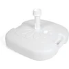 Image de Pied De Parasol 16 L Couleur: Blanc 44x44x12cm