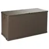 Image de - coffre de rangement 'rattan' marron