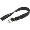Image de Collier chien chiens nylon souple rembourrage FERPLAST DAYTONA différentes tailles et couleurs Noir