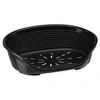 Image de Panier en plastique chiens chats Ferplast SIESTA DELUXE différentes couleurs tailles Noir