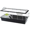 Image de Cage pour Lapins CASITA 120, Cochons d'inde Petits Animaux, Toit Arrondi Ouvrable, avec Accessoires
