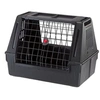 Image de Panier de transport pour Chiens ATLAS CAR 80 SCENIC avec Crochets de Sécurité Excellente Ventilation Noir