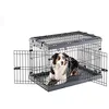 Image de Cage Pliable pour chiens de taille moyenne SUPERIOR 90 Clôture métallique, avec Séparateur, Double verrouillage en occasion ou reconditionné
