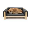 Image de Ferplast Niche pour Chien et Chat en Bois certifié FSC® avec Coussin Moelleux, Style, Confort et durabilité, 84 x 52 xh 34 cm. en occasion ou reconditionné