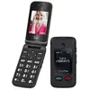 Image de Téléphone à clapet senior Flex plus 55 Noir - Larges touches et bouton SOS