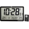 Image de Radio réveil OM 3560 RC écran LCD Noir Batterie