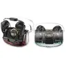 Image de Ecouteurs intra-auriculaires sans fil bluetooth TWS X35, lumière craquelée, Capsule d'espace, contrôle tactile, oreillettes Mini jeu, affichage