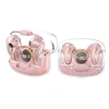 Image de Ecouteurs intra-auriculaires sans fil bluetooth TWS X35, lumière craquelée, Capsule d'espace, contrôle tactile, oreillettes Mini jeu, affichage