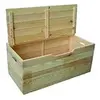 Image de 7971710coffre bois tulipe avec couvercle
