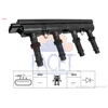 Image de Bobine D'Allumage Oe Equivalent 9.6447 Facet Facet 9.6447 Chevrolet;Opel;Vauxhall