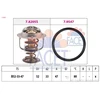 Image de Thermostat, Liqiuide De Refroidissement Made In Italy - Oe Equivalent 7.8205 Facet Facet 7.8205 Citroen;Daihatsu;Peugeot;Toyota