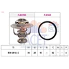 Image de Thermostat, Liqiuide De Refroidissement Made In Italy - Oe Equivalent 7.8444 Facet Facet 7.8444 Lexus;Toyota