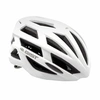 Image de Casque velo adulte e-bike planet urban blanc mat in-mold taille 52-58 reglage molette 212grs - eclairage integre