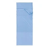 Image de drap de couchage bleu 210 x 80 cm