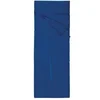 Image de drap de sac de couchage bleu foncé 210 x 80 cm