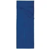 Image de drap de sac de couchage bleu foncé 220 x 90 cm