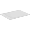 Image de Receveur de douche antidérapant Ultra Flat S I.Life recoupable avec bonde largeur 120 x 80