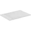 Image de Receveur de douche antidérapant Ultra Flat S I.Life recoupable avec évacuation largeur 100 x 70