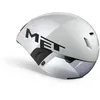 Image de Met - Codatronca - Casque vélo route White Silver / Matt Glossy - L