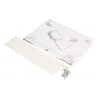 Image de Kit installation 45/60 velcro C00481360 pour Lave vaisselle BAUKNECHT, FRANKE, HOTPOINT ARISTON, IGNIS, INDESIT, KITCHENAID, PRIVILEG,