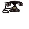 Image de VINTAGE 10 - Téléphone filaire - noir