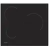 Image de CH63CT - Vitrocéramique - 3 plaques de cuisson - Niche - largeur : 56 cm - profondeur : 49 cm - noir