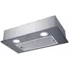 Image de CBG625/1X - Hotte - groupe filtrant - largeur : 52 cm - profondeur : 28 cm - evacuation & recyclage - argent