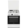Image de RGE660CMW/E - Cuisinière - pose libre - largeur : 59.8 cm - profondeur : 61 cm - hauteur : 93.6 cm - avec système auto-nettoyant - blanc