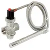 Image de Caleffi, Soupapes de Sécurité Thermiques ST543, Chaudières équipées de Serpentin de Sécurité ou d'un Ballon E.C.S., Corps en Laiton matricé chromé, Ressort acier inox, Joints EPDM, Raccords 3/4 "F en occasion ou reconditionné