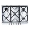 Image de SRV576GH5 - Table de cuisson au gaz - 5 plaques de cuisson - Niche - largeur : 55.5 cm - profondeur : 47.8 cm - acier inoxydable