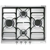 Image de S60GHS - Table de cuisson au gaz - 4 plaques de cuisson - Niche - largeur : 55 cm - profondeur : 47.8 cm - acier inoxydable