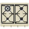 Image de Coloniale SRV864POGH - Table de cuisson au gaz - 4 plaques de cuisson - Niche - largeur : 55.5 cm - profondeur : 47.8 cm - crème