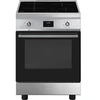 Image de Cuisinière C6IMXT2 inox / verre noir Sinfonia 60 cm induction