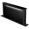 Image de Hotte de plan KDD90CNE2 noir inox 90 cm aspiration périmétrale