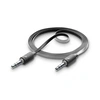 Image de Ligne Cellulaire Cellule Aux Câble Plat Noir 1m