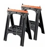 Image de TOOD Lot de 2 tréteaux pliants 60x10x80 cm charge maximale 200 kg