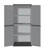 Image de TOOD Armoire de rangement haute en resine 3 tablettes