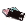 Image de Dal Negro cartes à jouer Ramino Carton floral rouge/bleu en 2 parties