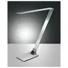 Image de Fabas Luce Wasp Lampe de Table LED Intégrée Aluminium Brossé Verre