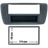 Image de Cache Autoradio Seat Ibiza Bleu Gris