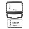 Image de Cache Autoradio Ssangyong Korando