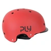 Image de Casque vélo ply by Roces plain rouge 59-61cm