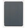 Image de Satin - Etui à rabat pour tablette - coque en polycarbonate, bord en polyuréthane thermoplastique (TPU) - bleu foncé, transparent - pour Apple