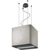 Image de Pix CONCRETE/F/42 - Hotte - hotte îlot - largeur : 42 cm - profondeur : 42 cm - recyclage - ciment