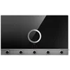 Image de NikolaTesla Unplugged EVO IX/A/90 Noir, Acier inoxydable Intégré 90 cm Plaque avec zone à induction 4 zone(s) Hotte intégrée