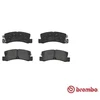 Image de Kit De Plaquettes De Frein, Frein À Disque P83015 Brembo Brembo P83015 Lexus;Toyota