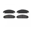 Image de Kit De Plaquettes De Frein, Frein À Disque P 017 Brembo Brembo P11017 Chrysler;Dodge;Lancia
